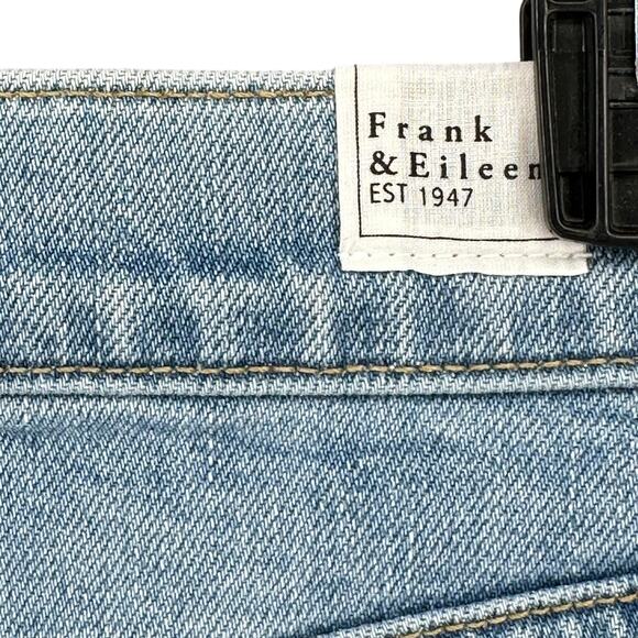 Frank & Eileen Monaghan Raw Hem High Rise Ankle Denim Jeans Womens Sz 26 - Picture 5 of 9